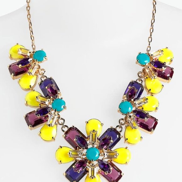 Kate Spade Kaleidoscope Floral Statement Necklace - Picture 2 of 4